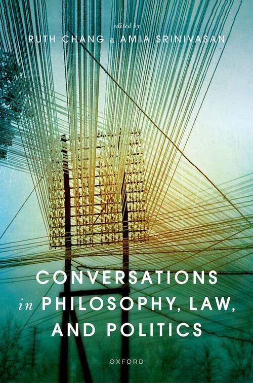 Book cover of Conversations in Philosophy, Law, and Politics