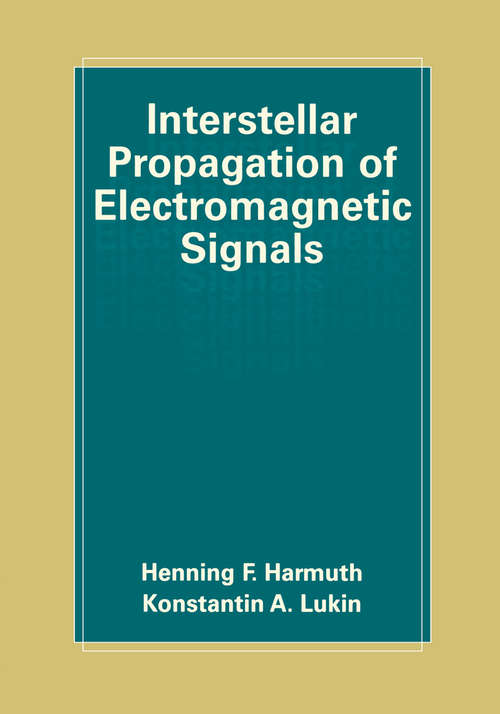 Book cover of Interstellar Propagation of Electromagnetic Signals (2000)