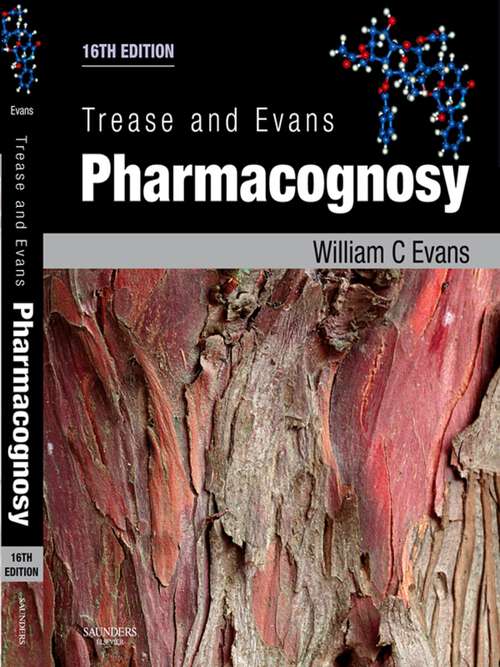 Book cover of Trease and Evans' Pharmacognosy (16)