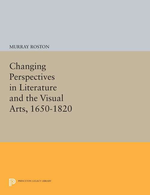 Book cover of Changing Perspectives in Literature and the Visual Arts, 1650-1820 (PDF)