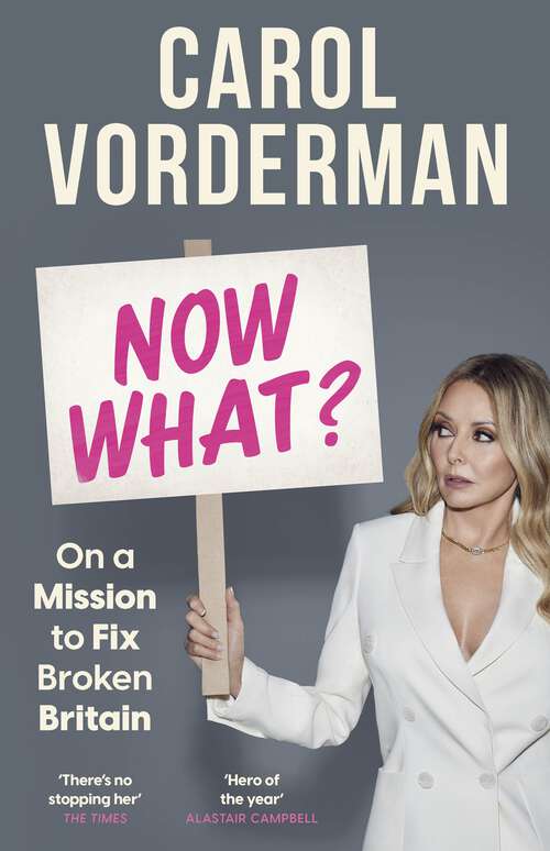 Book cover of Now What?: On a Mission to Fix Broken Britain