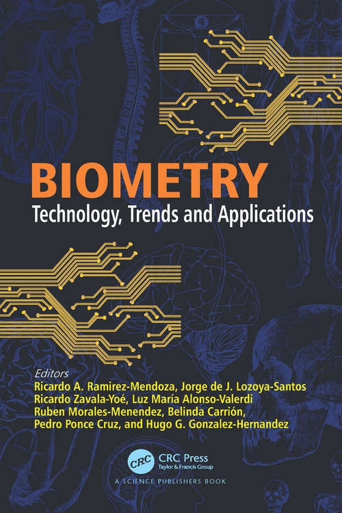 Book cover of Biometry: Technology, Trends and Applications