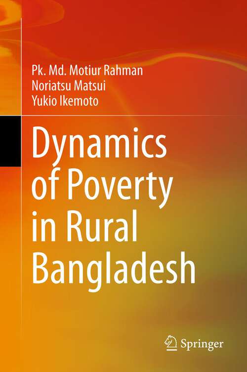 Book cover of Dynamics of Poverty in Rural Bangladesh (2013)