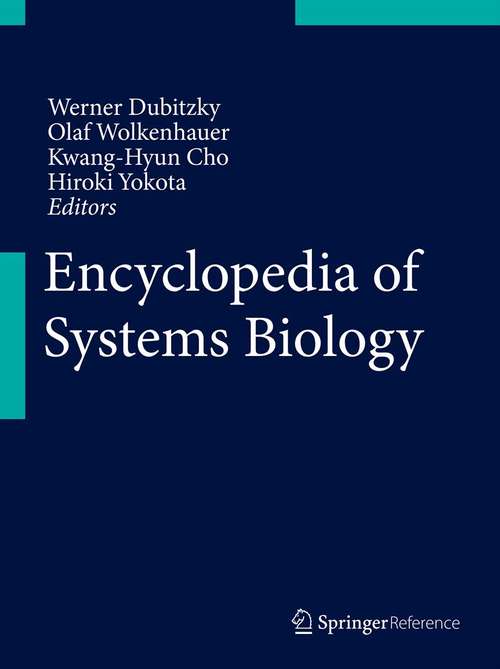 Book cover of Encyclopedia of Systems Biology