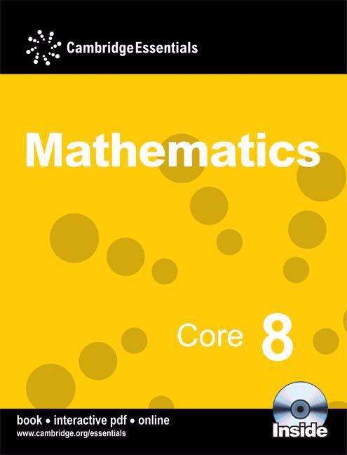 Book cover of Cambridge Essentials Mathematics Core 8 Pupil's Book (PDF)