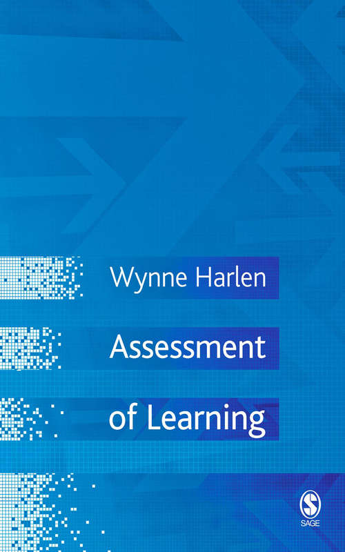 Book cover of Assessment of Learning