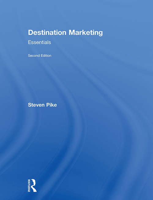 Book cover of Destination Marketing: Essentials (2)