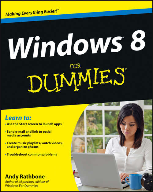 Book cover of Windows 8 For Dummies (For Dummies)