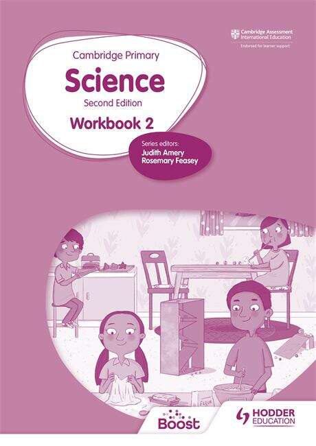 Book cover of Cambridge Primary Science Workbook 2 Second Edition