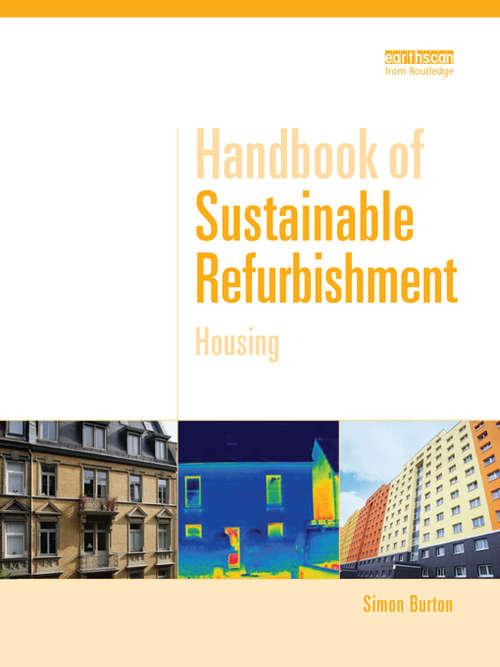 Book cover of Handbook of Sustainable Refurbishment: Housing