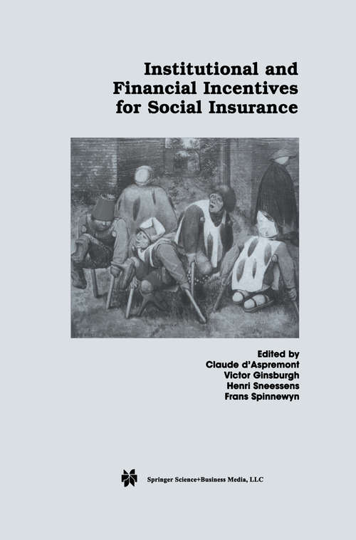 Book cover of Institutional and Financial Incentives for Social Insurance (2002)