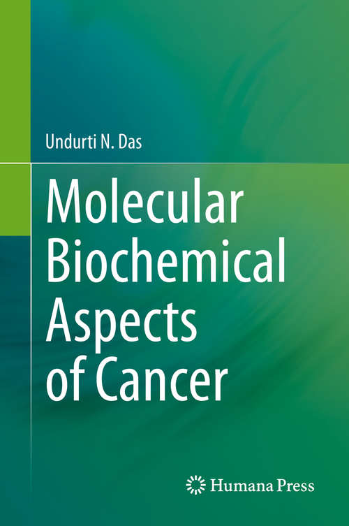 Book cover of Molecular Biochemical Aspects of Cancer (1st ed. 2020)