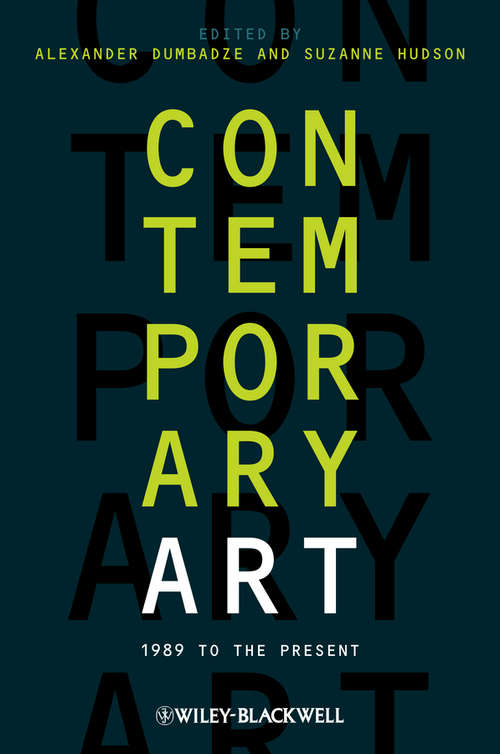 Book cover of Contemporary Art: 1989 to the Present