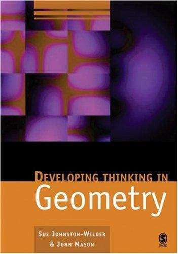 Book cover of Developing Thinking In Geometry (Published In Association With The Open University Ser. (PDF))