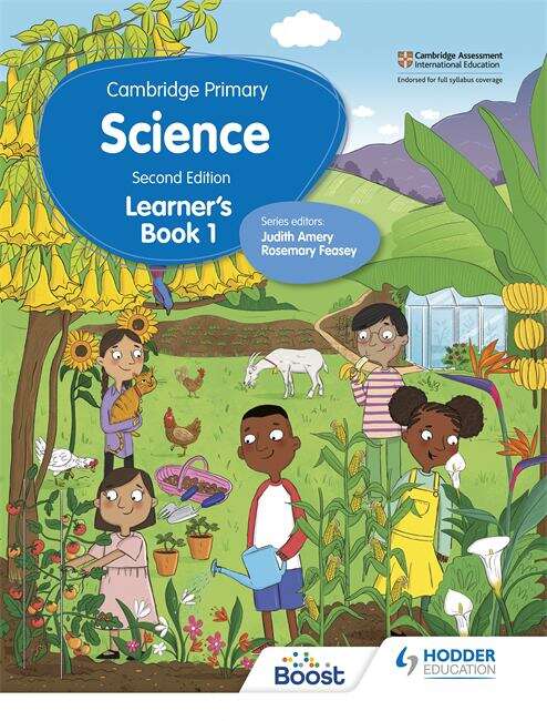 Book cover of Cambridge Primary Science Learner’s Book 1 Second Edition