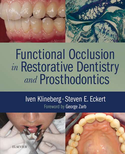 Book cover of Functional Occlusion in Restorative Dentistry and Prosthodontics