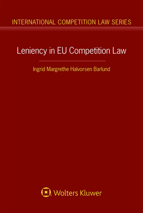 Book cover of Leniency in EU Competition Law