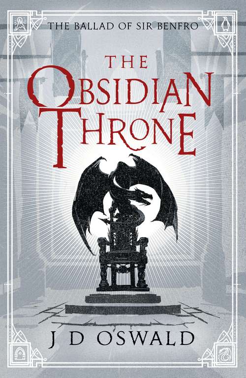 Book cover of The Obsidian Throne: Ballad Of Sir Benfro (The Ballad of Sir Benfro #5)