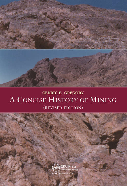 Book cover of A Concise History of Mining