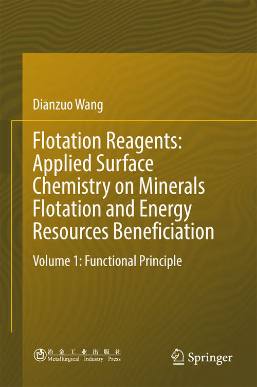 Book cover of Flotation Reagents: Volume 1: Functional Principle (1st ed. 2016)