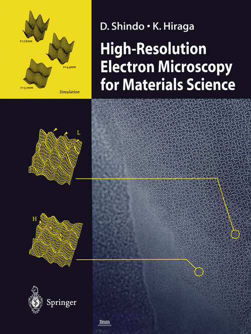 Book cover of High-Resolution Electron Microscopy for Materials Science (1998)