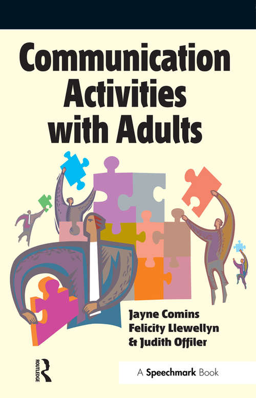 Book cover of Communication Activities with Adults