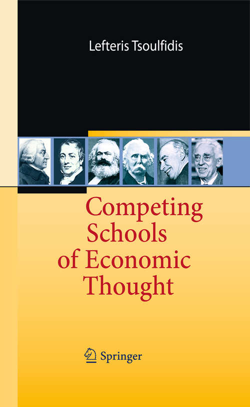 Book cover of Competing Schools of Economic Thought (2009)