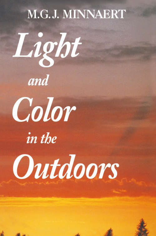 Book cover of Light and Color in the Outdoors (1993)