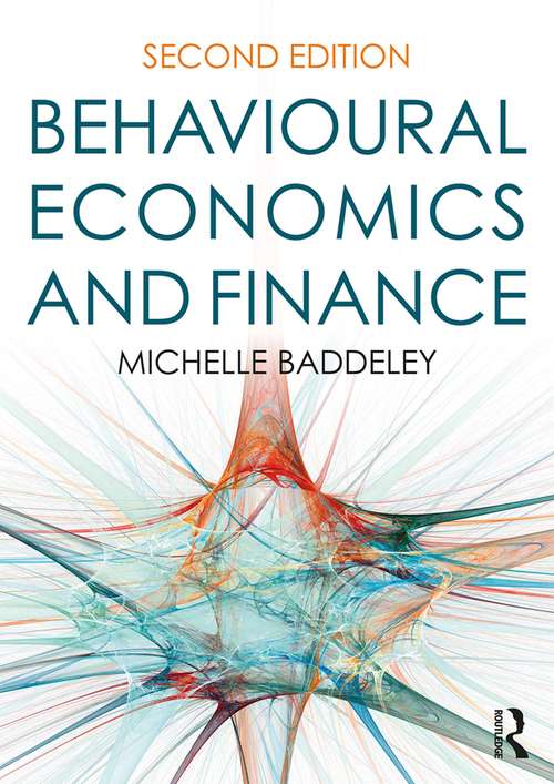 Book cover of Behavioural Economics and Finance (2) (Routledge Advanced Texts In Economics And Finance Ser.)