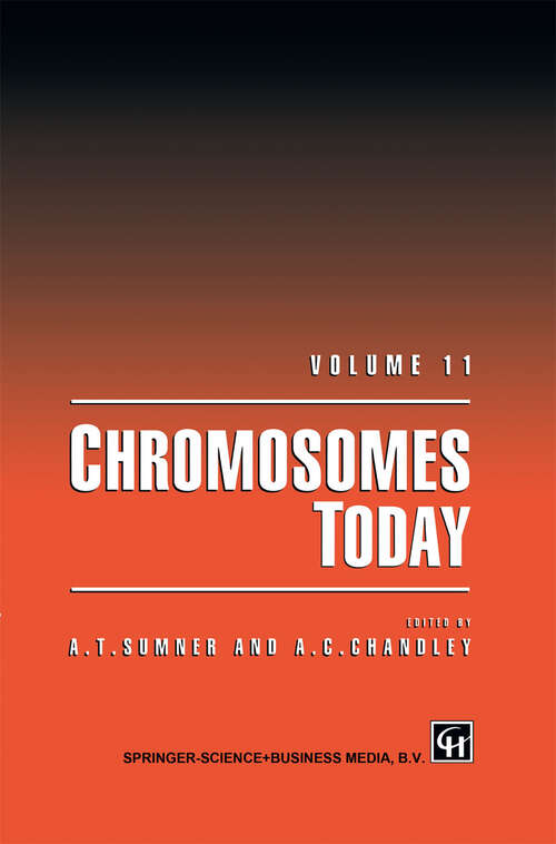 Book cover of Chromosomes Today: Volume 11 (1993)