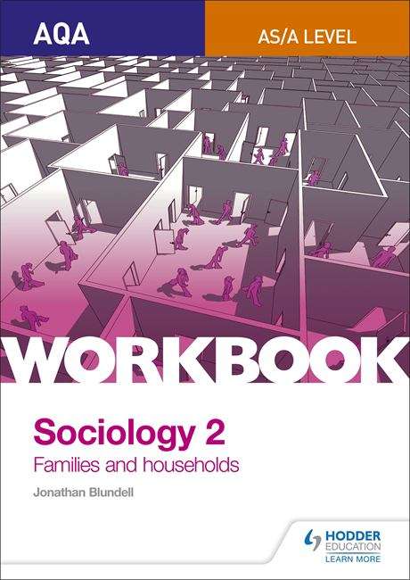 Book cover of AQA Sociology for A Level Workbook 2: Families and Households (PDF)