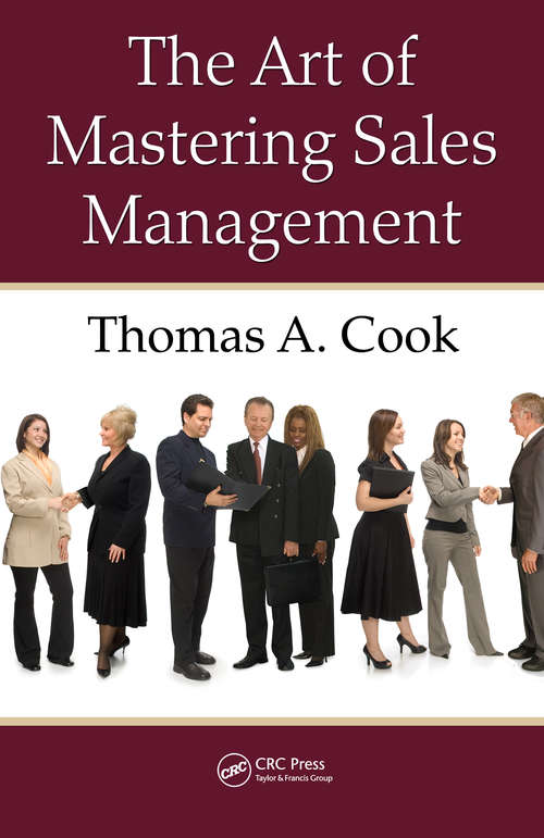 Book cover of The Art of Mastering Sales Management