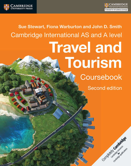 Book cover of Cambridge International AS and A Level Travel and Tourism Coursebook (Second Edition) (PDF)