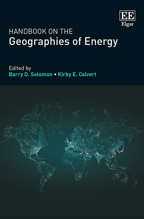 Book cover of Handbook on the Geographies of Energy