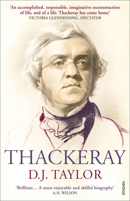 Book cover of Thackeray: The Life Of A Literary Man