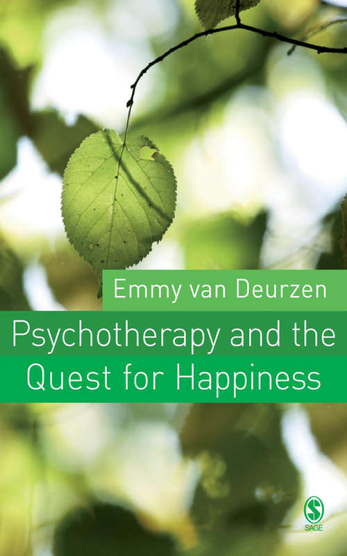 Book cover of Psychotherapy and the Quest for Happiness