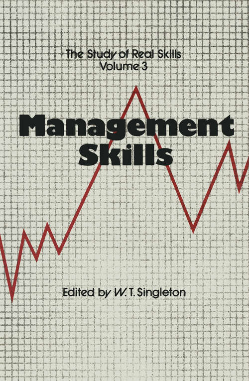 Book cover of Management Skills (1981)