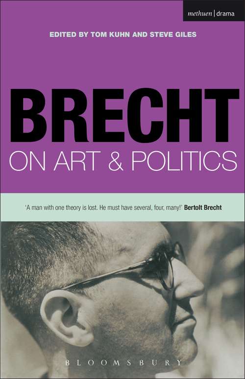 Book cover of Brecht On Art And Politics