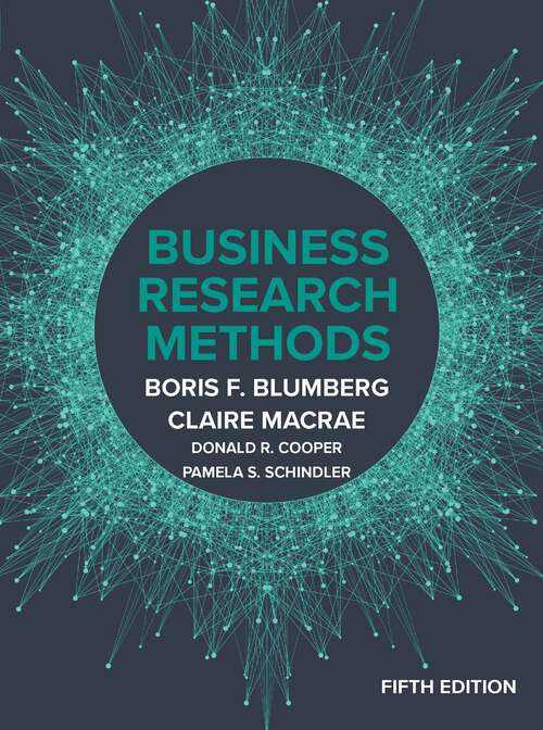 Book cover of eBook: Business Research Methods 5e