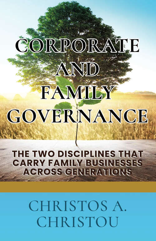 Book cover of Corporate And Family Governance