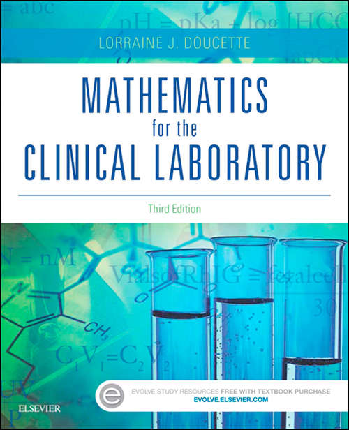 Book cover of Mathematics for the Clinical Laboratory - E-Book (3)