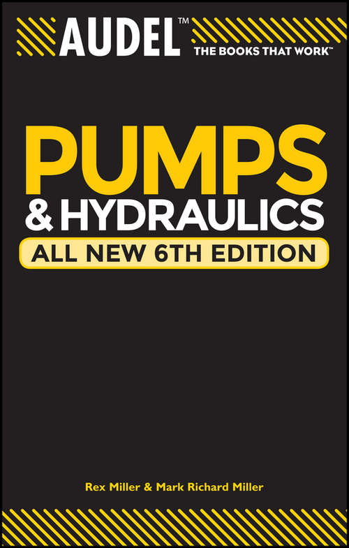 Book cover of Audel Pumps and Hydraulics (6)