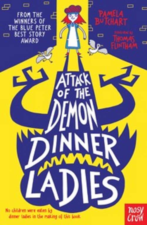 Book cover of Attack of the Demon Dinner Ladies (Baby Aliens)