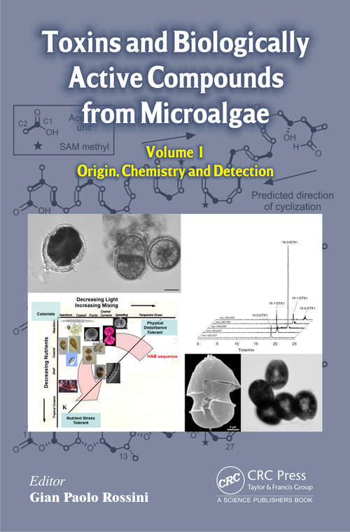Book cover of Toxins and Biologically Active Compounds from Microalgae, Volume 1