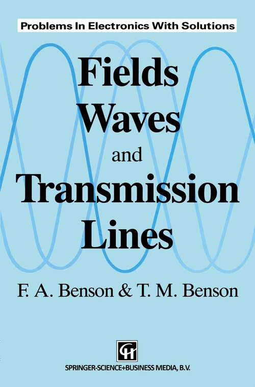 Book cover of Fields, Waves and Transmission Lines (1991)