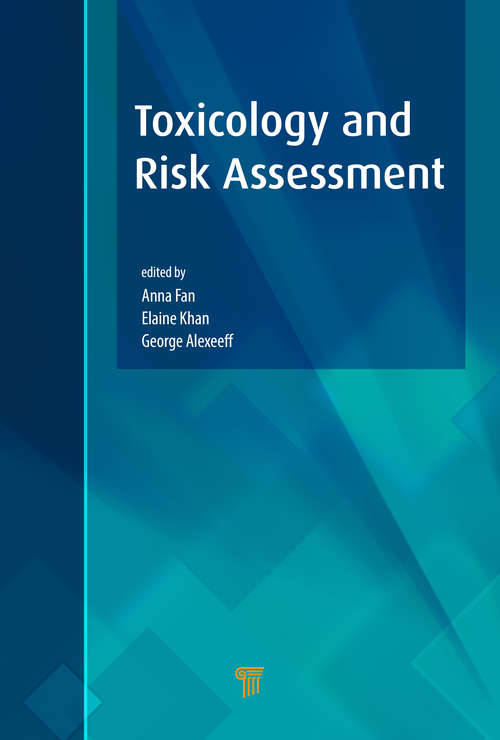 Book cover of Toxicology and Risk Assessment