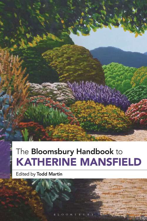 Book cover of The Bloomsbury Handbook to Katherine Mansfield