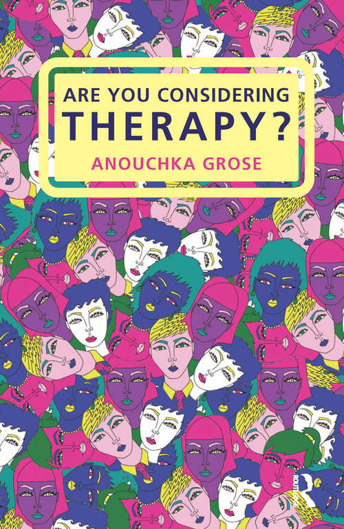 Book cover of Are You Considering Therapy?