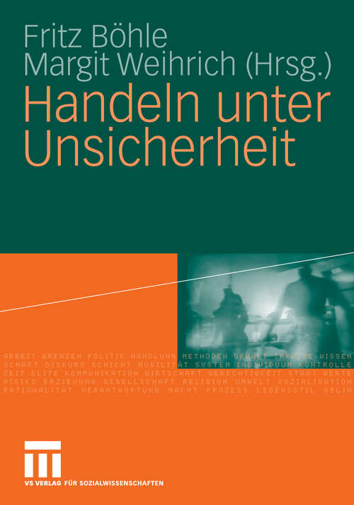 Book cover of Handeln unter Unsicherheit (2009)