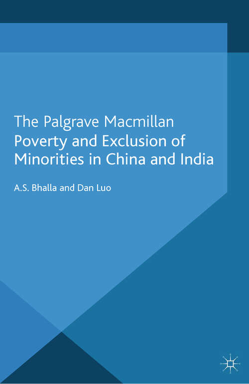 Book cover of Poverty and Exclusion of Minorities in China and India (2013)